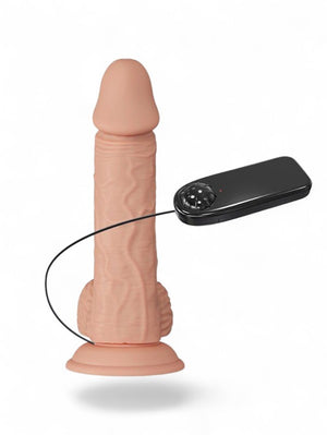 Gode Ventouse Réaliste Vibrant