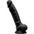 Gode Ventouse Silicone Noir