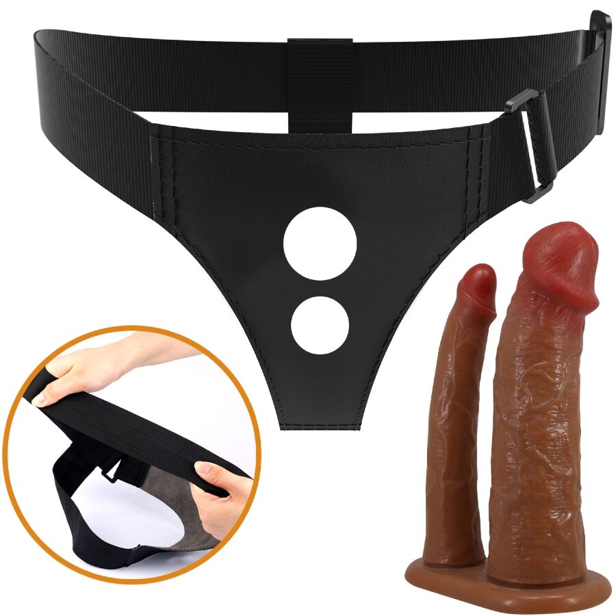Double Gode Ceinture Creux